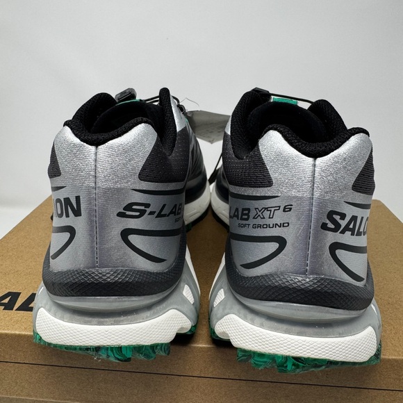 Salomon Green and Silver XT-6 x END Sneakers - Women’s 8/Men’s 6.5 - Picture 8 of 9